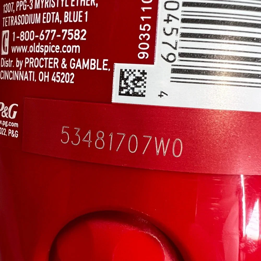 Old Spice Deodorant Red Steel Titan Aged Oak Aluminum Free Masculine 3.0oz‎